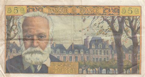 Banknote France Nf Victor Hugo Serial Y