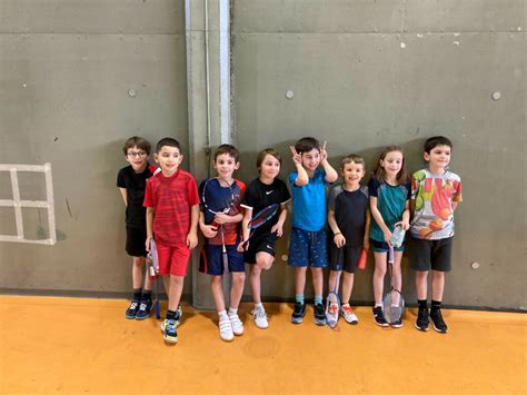 Plateau Minibad Journ E Poussins Sartrouville Badminton