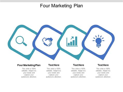 Four Marketing Plan Ppt PowerPoint Presentation Model Background Images