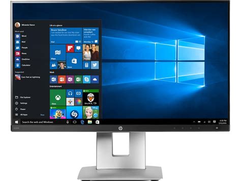 HP EliteDisplay E230t 23 Inch Touchscreen IPS Full HD Monitor With VGA