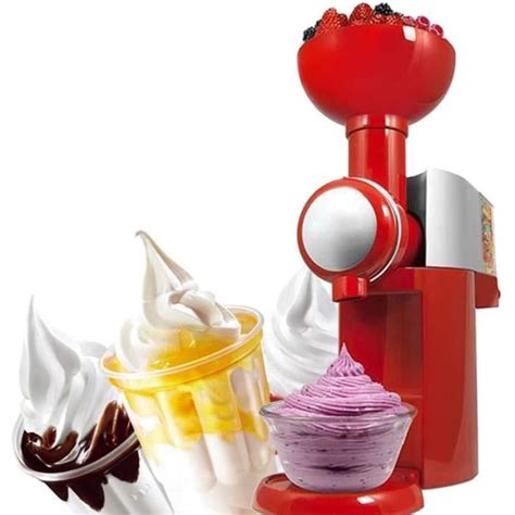 Sorbeti Re Lectrique Machine Desserts Aux Fruits Congel S Yogourt