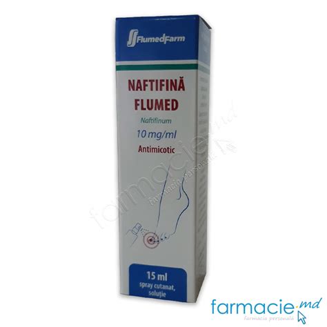 Naftifina Spray Cut Solutie Mg Ml Ml N Flumed