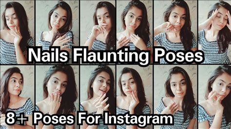 Nail Flaunting Poses How To Pose Selfie Poses For Girls Santoshi