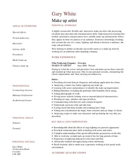 16 Artist Resume Examples Pdf Doc Free And Premium Templates