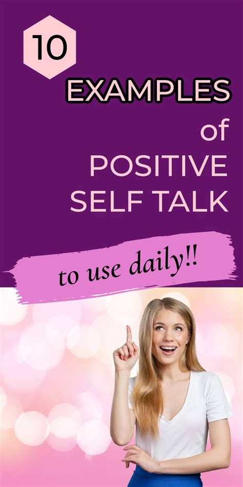 15 Examples Of Positive Self Talk When Youre Feeling Down Positive Self Talk Self Talk