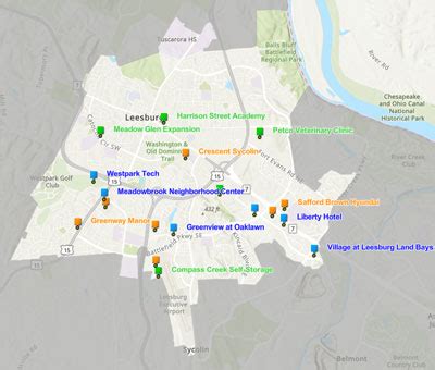 Leesburg Interactive Applications Map | Town of Leesburg, Virginia