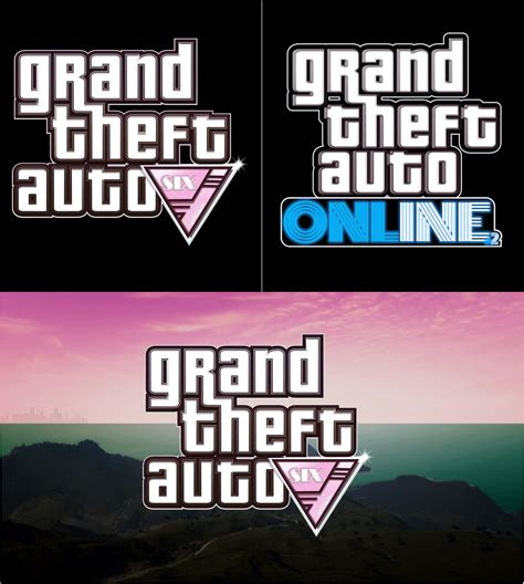 My GTAVI/GTAO2 logo + Screen : r/GTA6