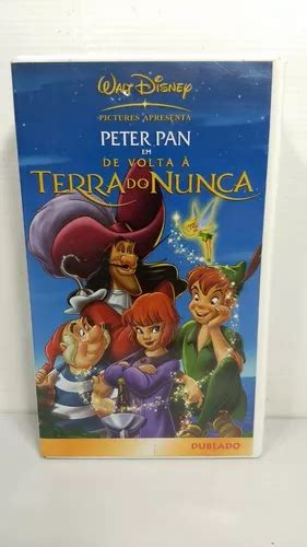 Fita Vhs Desenho Peter Pan Original Dublado Walt Disney Venda Em Belo