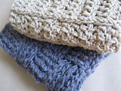 stitch patterns: crochet washcloths