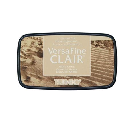 Versafine Clair Pigment Ink Sand Dune New Colour Sweet Poppy