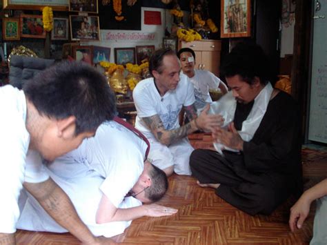 Wai Kroo Ajarn Thoy Ruesi Porgae 2009 Sak Yant Thai Temple Tattoos