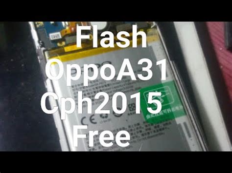 Flash Oppo A Cph Free Youtube