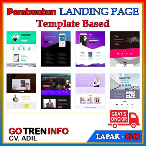 Jual Jasa Pembuatan LANDING PAGE Template Based Shopee Indonesia