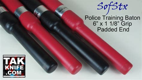 Sofstx Padded Police Training Batons With Hollow Or Nylon Core Tak Inc