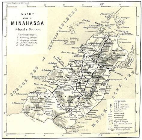 Historical maps of the Minahasa region | minahasa.net