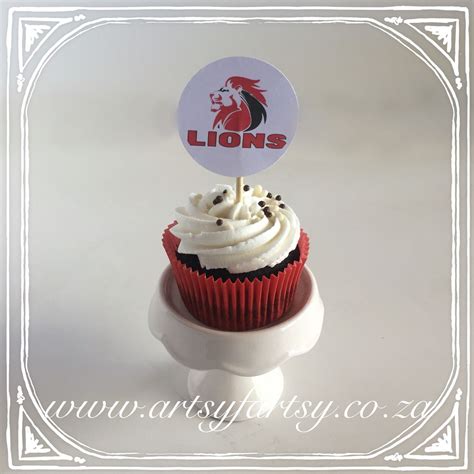 Lions Rugby Cupcake Lionsrugbycupcake Rugby Cakes And Cupcakes