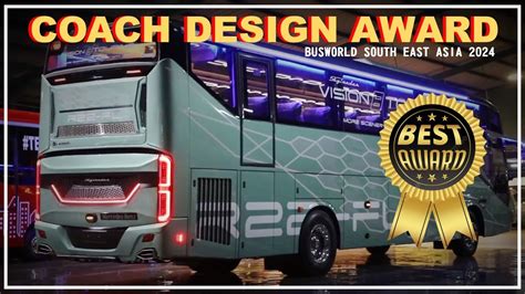 Skylander Juara Coach Design Award 2024 Busworld South East Asia