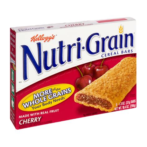 Kellogg's® Nutri-Grain® Cereal Bars Cherry Reviews 2020