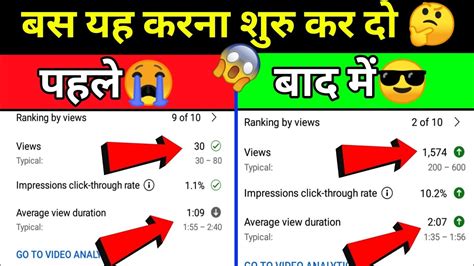 Starting New Channel Views Kaise Badhaye Youtube Par Views Kaise