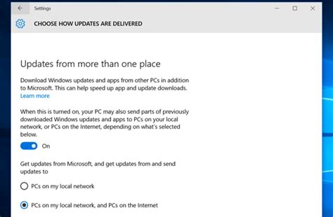 Windows Update Settings in Windows 10: What You Need to Know