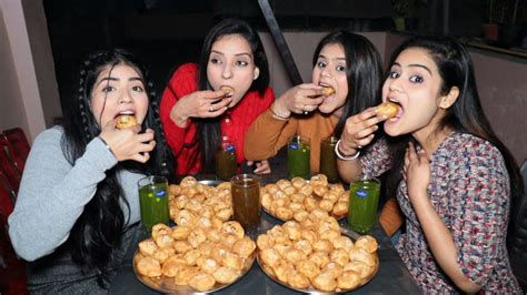 Golgappa Challenge Pani Puri Eating Challenge Food