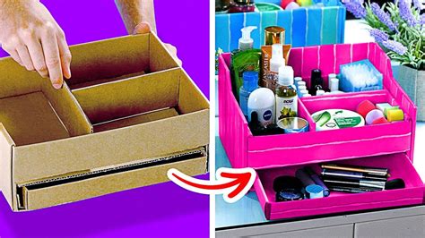 40 Simple Organizing Hacks For Your Home 5 Minute Cardboard Projects