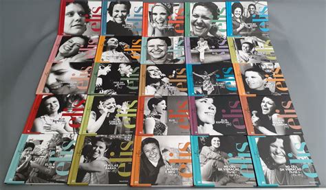 CD Box Elis Regina 25 CDs Coleção Folha De São Paulo