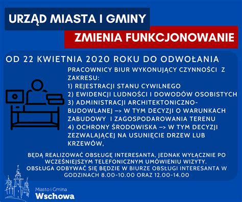 Wschowa Zmiany W Funkcjonowaniu Urz Du Wschowa News