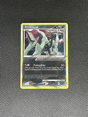 Pokemon Karte Arceus Lv Platin Arceus Ar Deutsch Reverse Holo