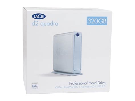 LACIE D2 Quadra 320GB 7200 RPM 3 5 USB 2 0 Firewire400 Firewire800