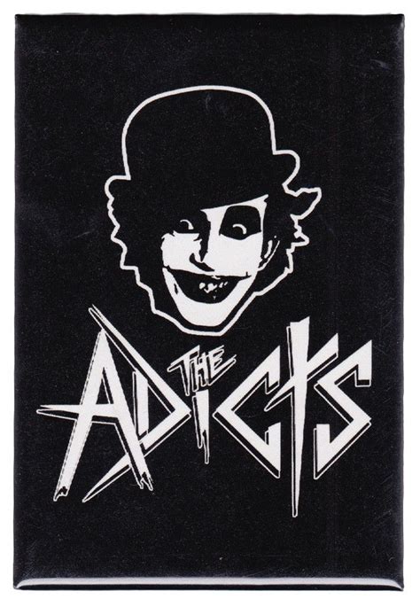 The Adicts Logo Magnet Punk Bands Logos Band Posters Punk