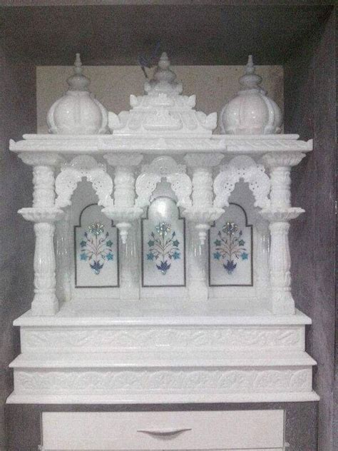 White Marble Pooja Mandir At Rs 175000 In Makrana ID 22972307697