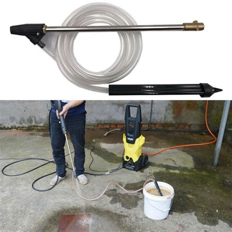 Sandblasting Device Pressure Washer Sand Blaster Lance Hose Wet