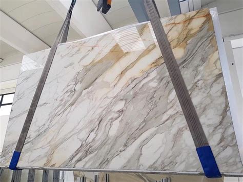 Polished White Marble Slabs Calacatta White Slabs Marble Slab