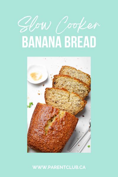 Slow Cooker Banana Bread Recipe