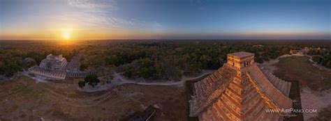 Chichén Itzá Meksyk 7 Nowych Cudów świata Niesamowite Panoramy 360