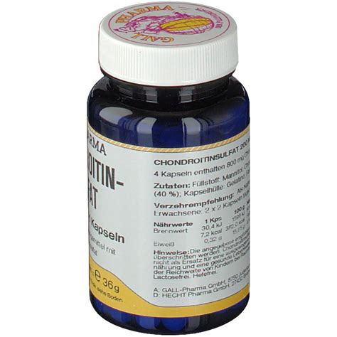 Gall Pharma Chondroitinsulfat Mg Gph Kapseln Shop Apotheke At