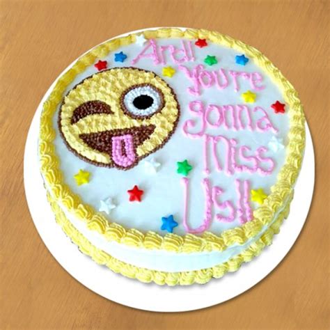 Send you are gonna miss us cake online by GiftJaipur in Rajasthan