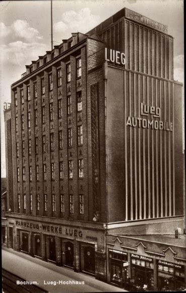 Ansichtskarte Postkarte Bochum Im Ruhrgebiet Fahrzeug Akpool De