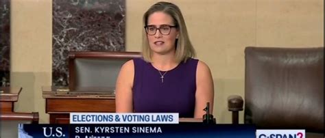 In Fiery Speech, Sinema Says Eliminating Filibuster Will ‘Worsen The ...