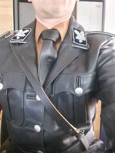 leather uniform on Tumblr