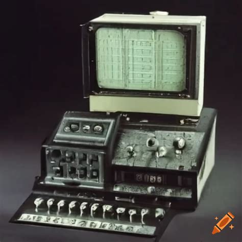 Soviet video signal generator designed by h. r. giger on Craiyon