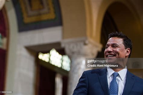 Los Angeles City Council Member Jose Huizar Before The Los Angeles