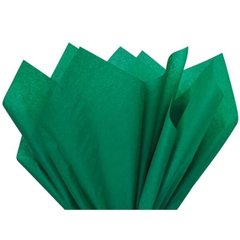 Emerald Green Tissue Paper Squares Bulk 480 Sheets A1 Bakery Supplies