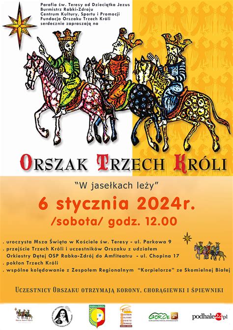 Orszak Trzech Króli w Rabce Zdroju Jest data Gorce24 pl Gorczański