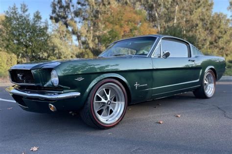 For Sale 1966 Ford Mustang Fastback Green Modified 50l Coyote V8