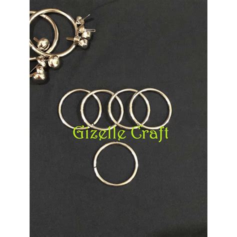 Jual Ring Bulat Ring O Besi Nickel 4 Cm Tebal 3 Mm Shopee Indonesia