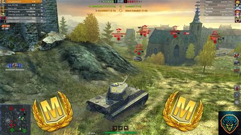 WOT Blitz Mastery Class 2 Ace Tanker E 75 5 7K 4 6K Damage 1