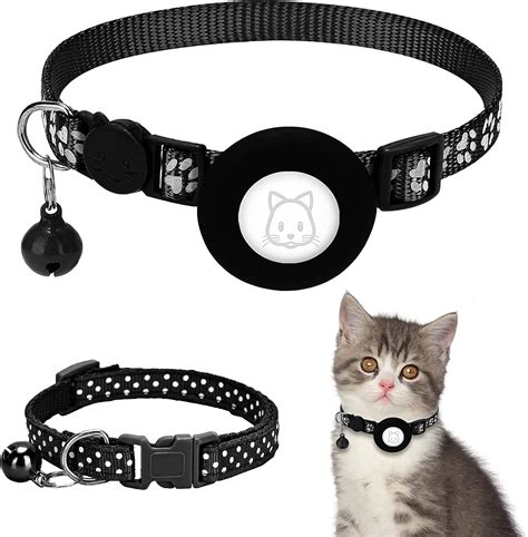 Collare Gatto Gps Pezzi Antistrozzo Riflettente Regolabile