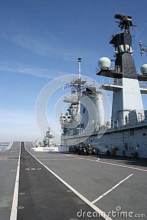 Aircraft Carrier Flight Deck Royalty Free Stock Images - Image: 5100539